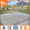 China factory produce galvanized outdoor cheap dog kennels